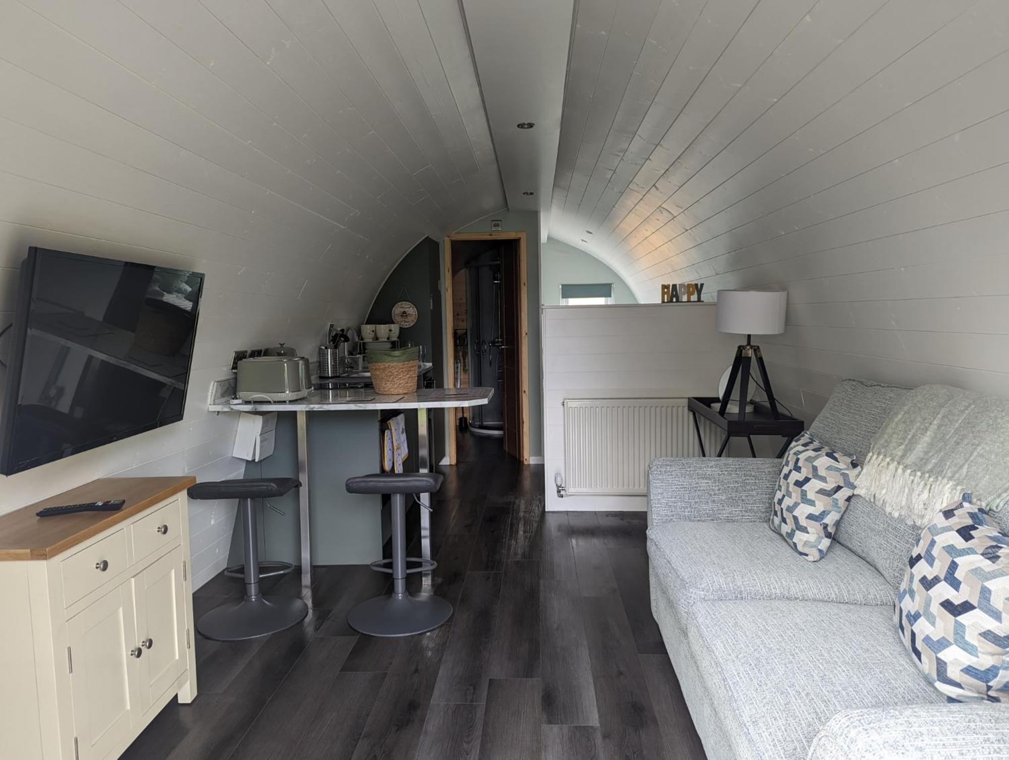 Peacock Lake Glamping Villa Nottingham Rum bild